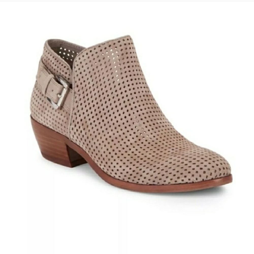Perforated petty booties